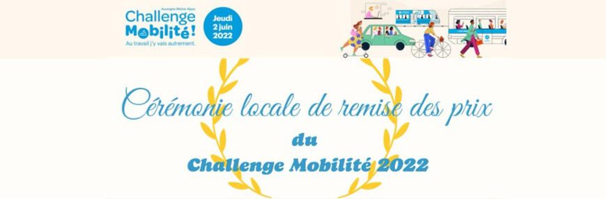 CANTAL'MOUV - Aurillac - Cérémonie locale de remise des prix du Challenge Mobilité 2022