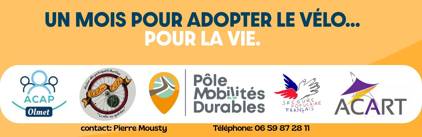 CANTAL'MOUV - Aurillac - Sortie à vélo